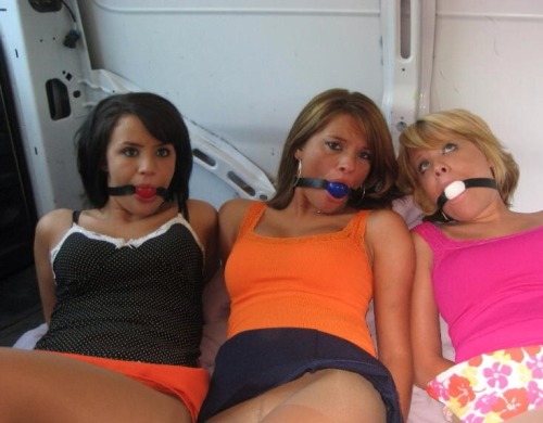 beautyintheballgag:  Cute trio