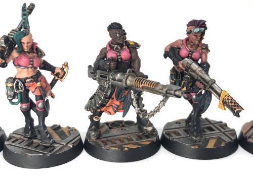 My first 5 Eschers for my new gang, The Sisters of Mercy.