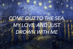 witchygf:Daughter x Van Gogh // Text Over Art