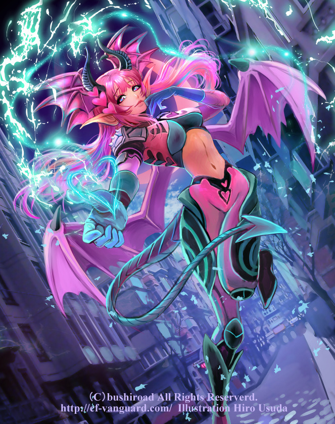 cyrail:  Succubus of Jealousy from Cardfight!! Vanguard by HiroUsuda Featured on