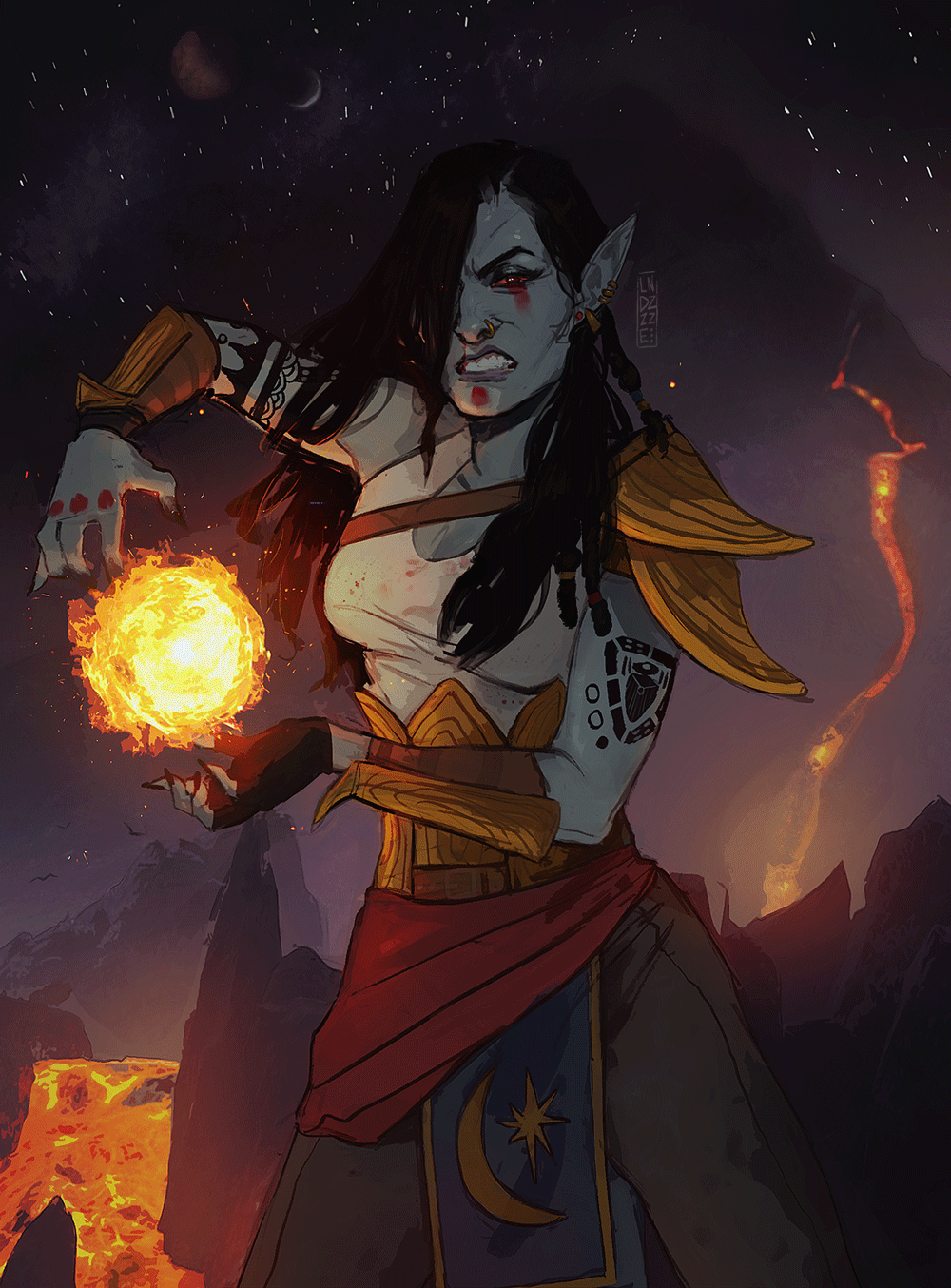 lndzzze:    Come, face the eternal wrath of Nerevar!   Still version here 