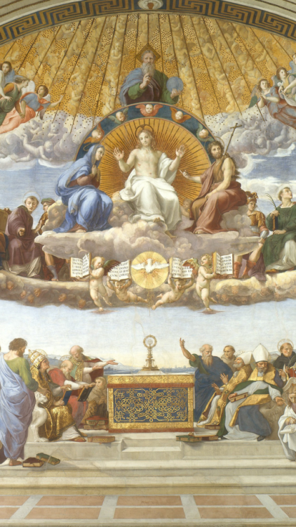 » Raphael (1483 - 1520)The Marriage of the VirginThe Disputation of the Holy SacramentSistine Madonn