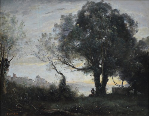 Camille Corot, Souvenir de Castelgandolfo, 1865-1868