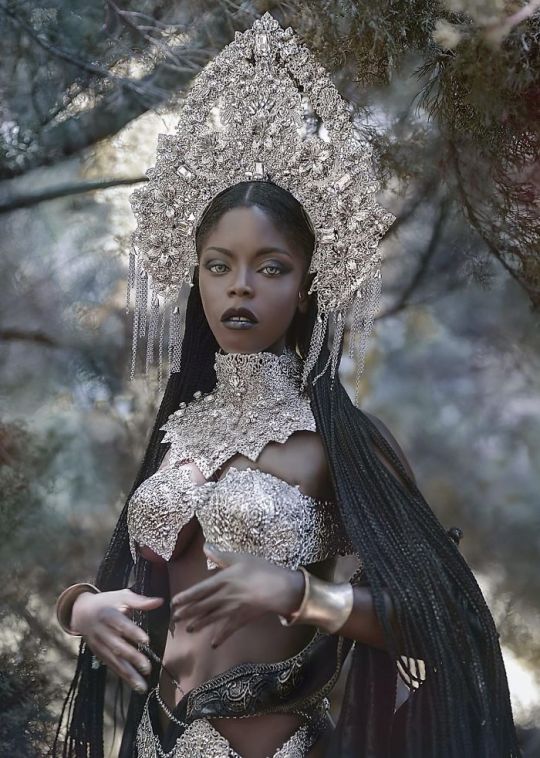 Black women in fantasy photos