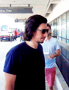 hardyness: Adam Driver + sunglasses departing at LAX Airport