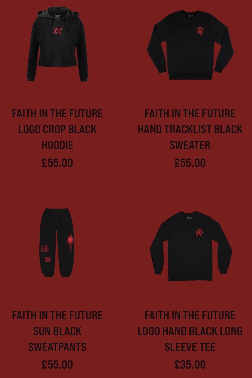 Faith in the future tracklist - Louis Tomlinson | Pullover Hoodie