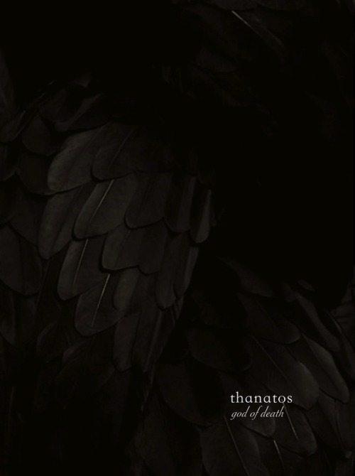 andromedes: mythology family ⤞ thanatos for @starcourts the greek god and personification of non-vio