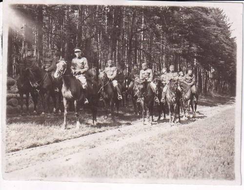 Photos from album of member of Artillery regiment 108th, which was located in Hranice na Moravě to 1