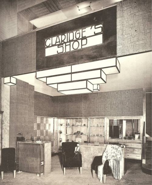 René Herbst, Modern French shop-fronts and their interiors, 1927. With a foreword by James Burford. 