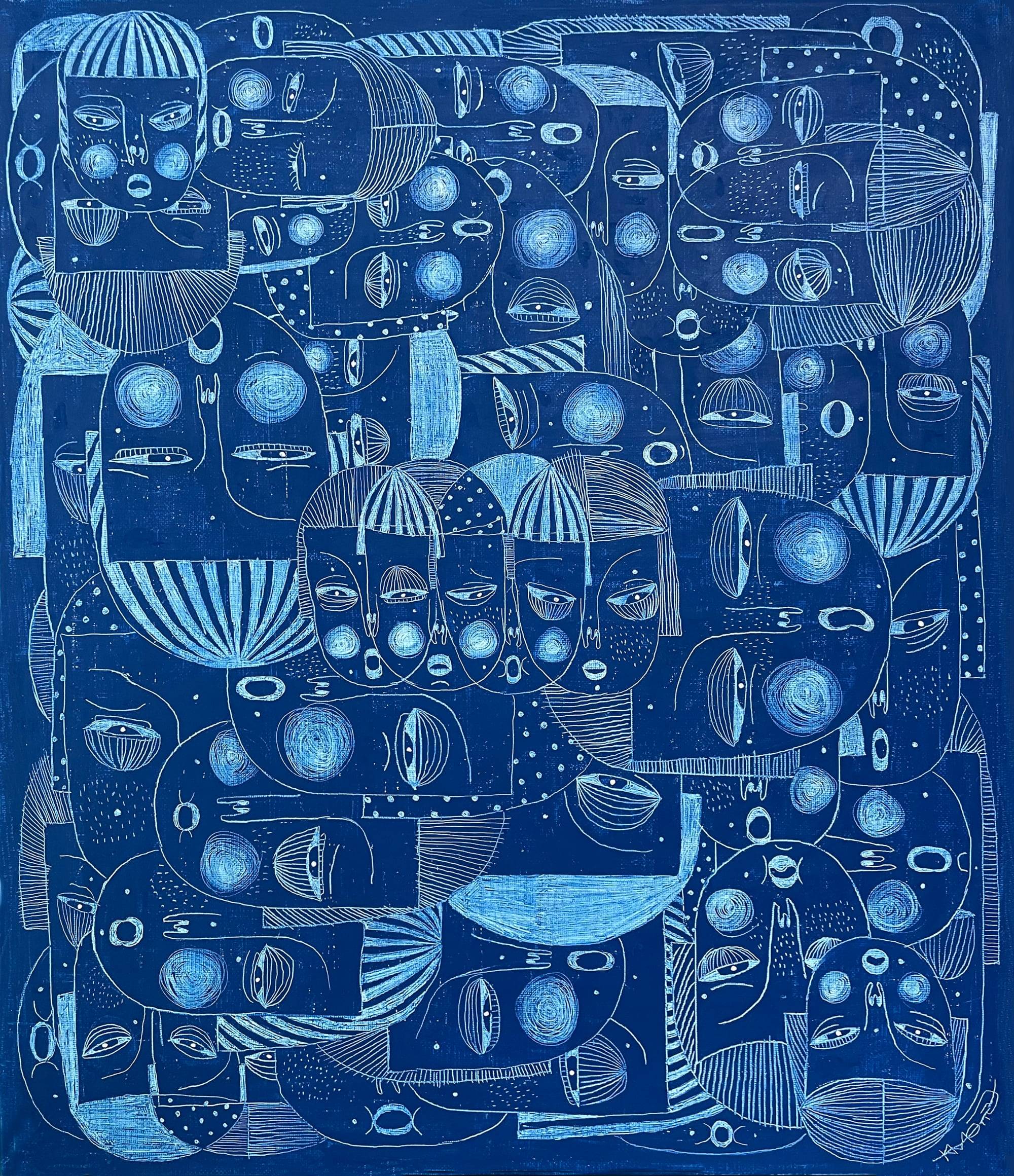 itscolossal:Order and Chaos Converge in Yool Kim’s Emotionally Charged Works