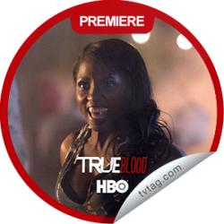      I just unlocked the True Blood Season 7: Premiere sticker