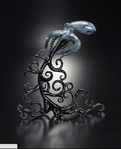 ronbeckdesigns - Glass artist Joe Peters(via Pinterest)