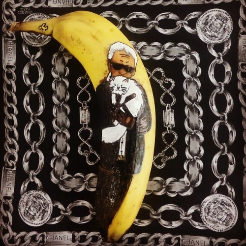 instagram:  Going Bananas with @funwithfruit  For a cheerful dose of Elisa’s banana art, follow @funwithfruit on Instagram.  “They are such a cheerful fruit with inbuilt comedy value,” says Elisa Roche (@funwithfruit), a London-based journalist