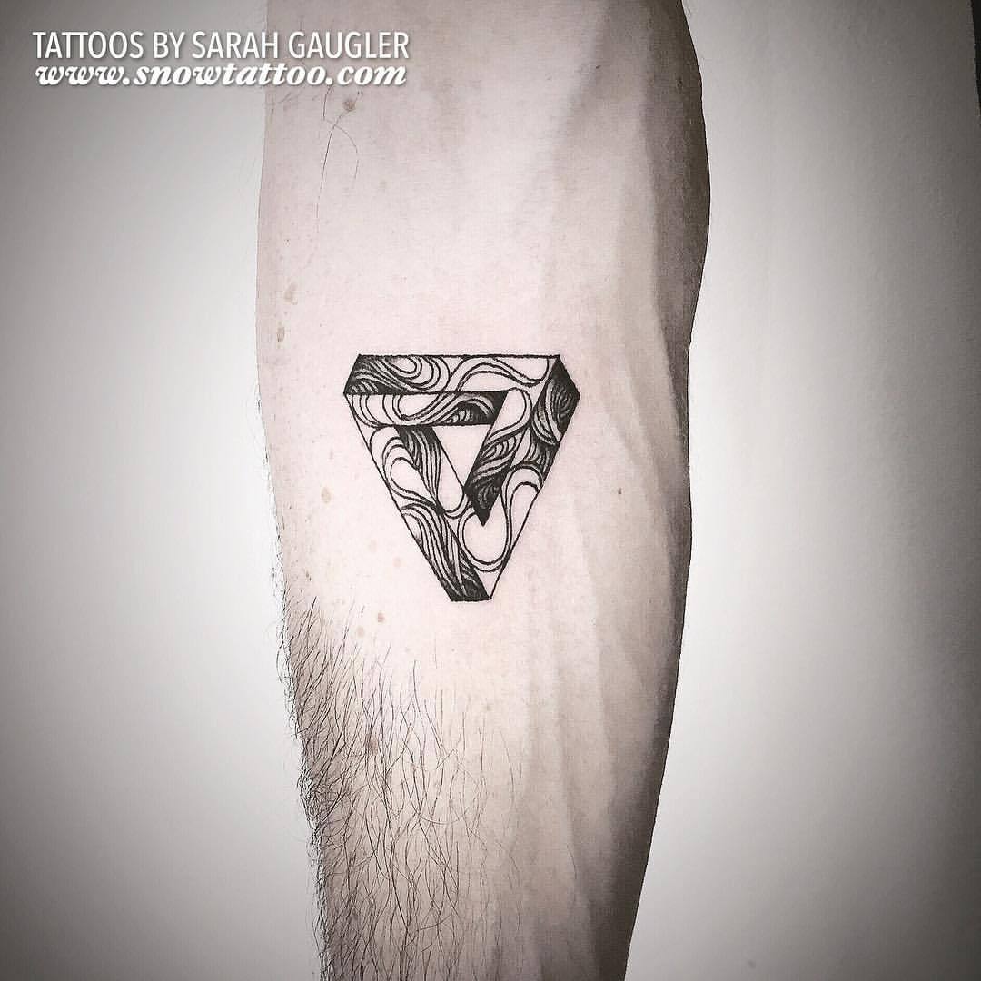 Triangle tattoo ideas // how to make triangle tattoo in hand // simple triangle  tattoo design - YouTube