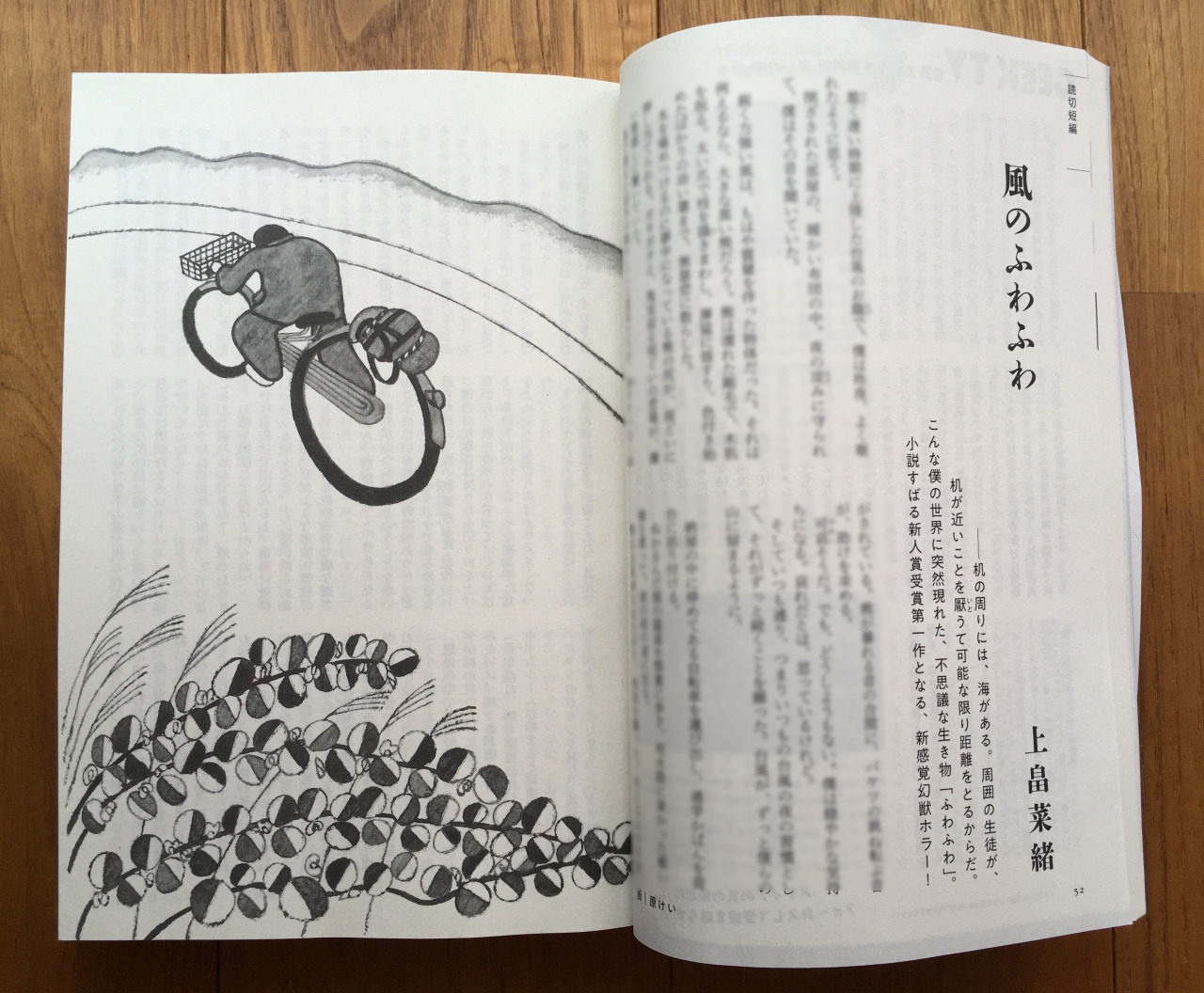 原けい イラストレーション 小説すばる8月号 上畠菜緒さん 風のふわふわ の挿絵を描かせて頂きました 昨年も上畠さんの新人賞受賞作 原けい イラストレーション 小説すばる8月号 上畠菜緒さん 風のふわふわ の挿絵を描かせて頂きました 昨年も上畠さんの新人賞受賞作