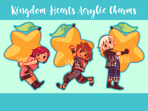 For everyone not on twitter, my shop will be open for a few weeks for my 2″ Destiny Trio charm