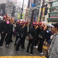 sliferthewhydidigeta: When the squad on their way to the yugioh tourney after school  (Source: https://twitter.com/tenchim_1119/status/845848361097805824 ) 