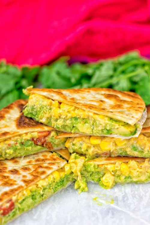 Vegan Quesadilla Round UpLoaded Avocado QuesadillasUltimate Vegan QuesadillasSauteed Mushroom &amp; 