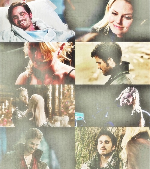 romelzacarnes:  captain swan + looking down 