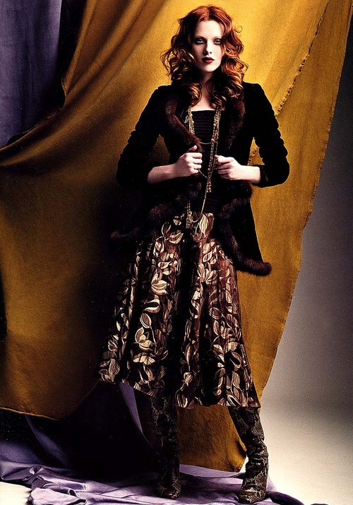 Karen Elson, Anna Molinari Catalog 2004