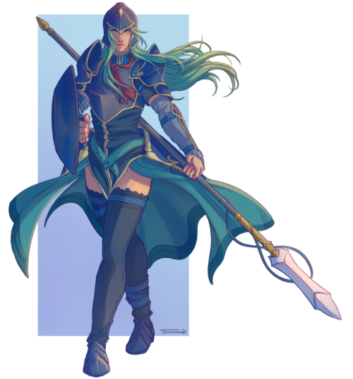 uhhhthisone:Nephenee from Fire Emblem: Path of Radiance and Radiant Dawn.Commissioned Inshira o