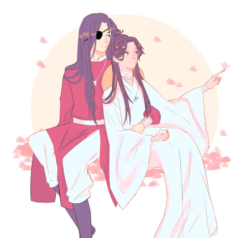 a bunch of 天官赐福 draws