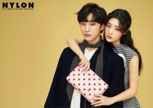 Chaeyeon (DIA) &amp; Jinyoung (B1A4) - Nylon Magazine February Issue ‘17 #1