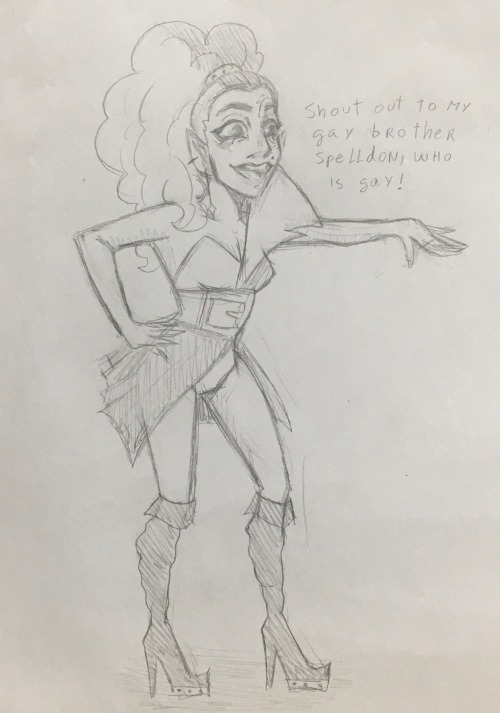That One Moment From Q Force But Make It Monster High.