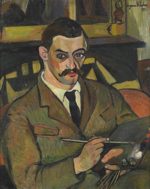 Portrait of Maurice Utrillo, 1921, Suzanne ValadonMedium: oil,canvas