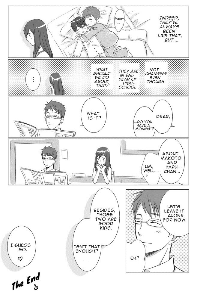 myth720:  [Mako-chan’s House] Gotta love Tachibana parents! And a nice twist! I’ve