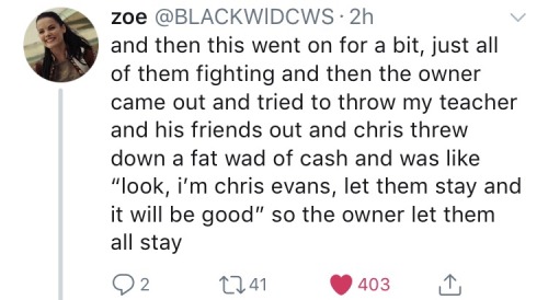 papi-chulo-seb: I just saw the wildest thread on twitter y’all  I’m screaming  “Hey Chris, flame on” Can you just imagine  X 