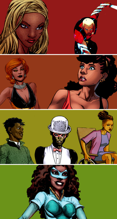 lgbtincomics:In honour of Black History Month→ Black LGBT comic book characters 