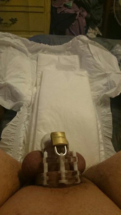 dad34549:  Sissy play. Can’t really feel the vibrations. Too locked and too padded.