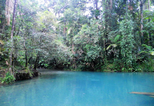 oceaniatropics: the kaba gada blue hole, queensland, australia, by sunshinesuze