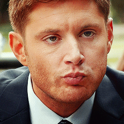 Porn Pics mishkateerbabs:  #dean eating while being