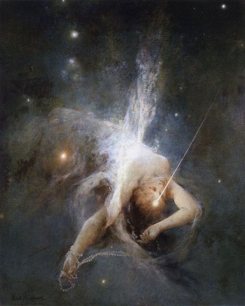 wonderwarhol: Falling Star, 1884, by Witold Pruszkowski (1846-1896)