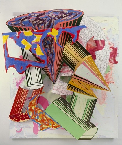 frank-stella: Gobba, zoppa e collotorto, Frank Stella, 1985, Art Institute of Chicago: Contemporary 