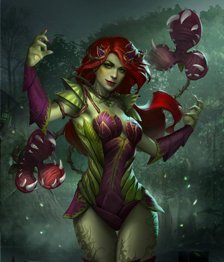 vaeternus-arquivos:Hera Venenosa - Injustice 2 Mobile