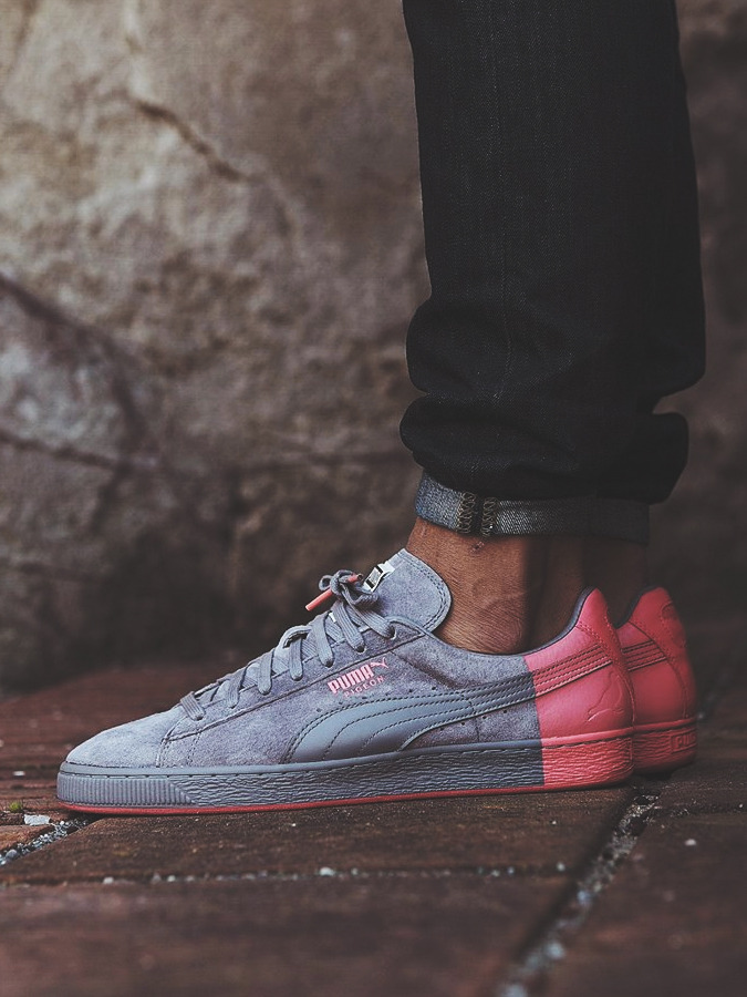 puma grey pink