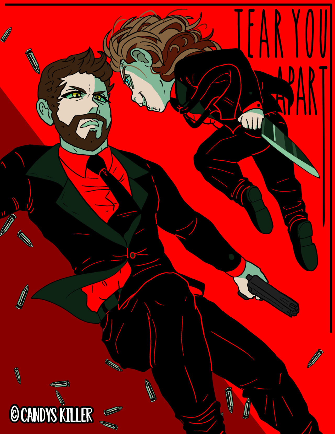 wallpapers Andy Barclay X Chucky yes is candys killer