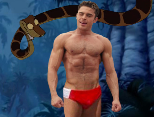 Zac Efron Hypnotized By Kaa
