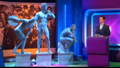 Naked quiz show