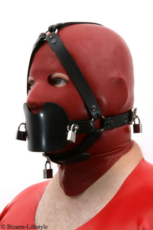 rubberdogbronco:Systemknebel Kopfgeschirr schwarz Option verschiedene Knebel und abschließbar https: