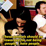 elektranatchics-blog: parks and rec meme - eight characters [4/7] - april ludgate