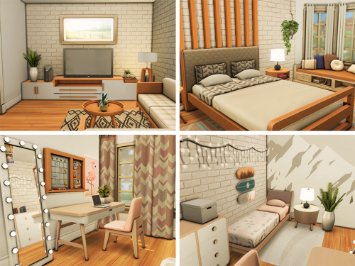  Kenmore (NO CC)Kinda a townhouse build! It’s so cute, I love how it turned out, with little