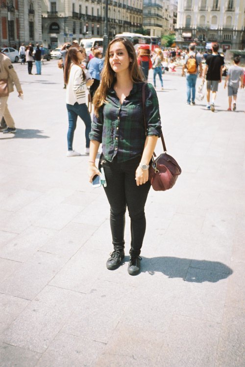 dimitrifraticelli:  Rut in Madrid on Kodak Color Plus