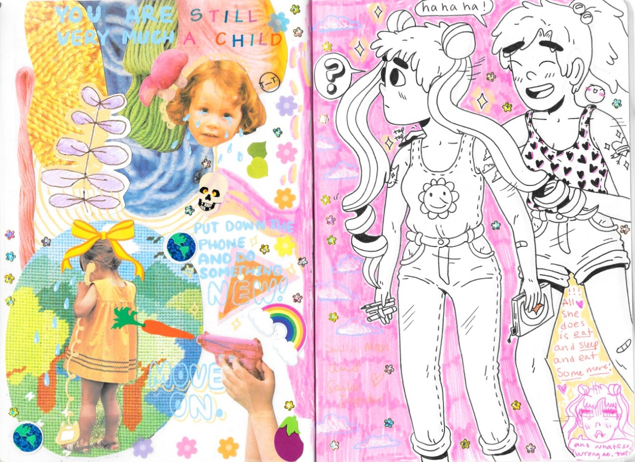 theskinnyartist:  Sketchbook pages i posted on Instagram a few days ago! 