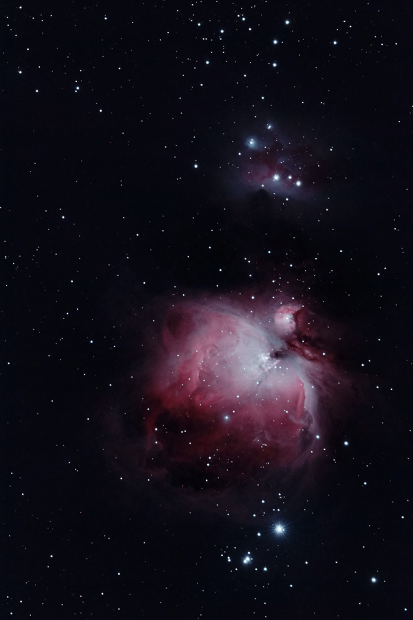 brazenbvll:  Orion and Running Man Nebulas : (©) 