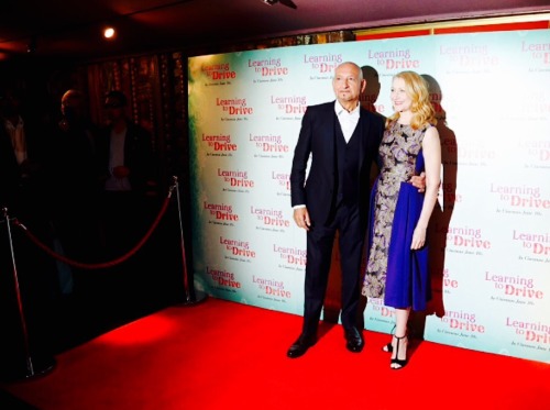 Patricia Clarkson, Ben Kingsley, &amp; Isabel Coixet at the UK premiere of “Learning to Dr