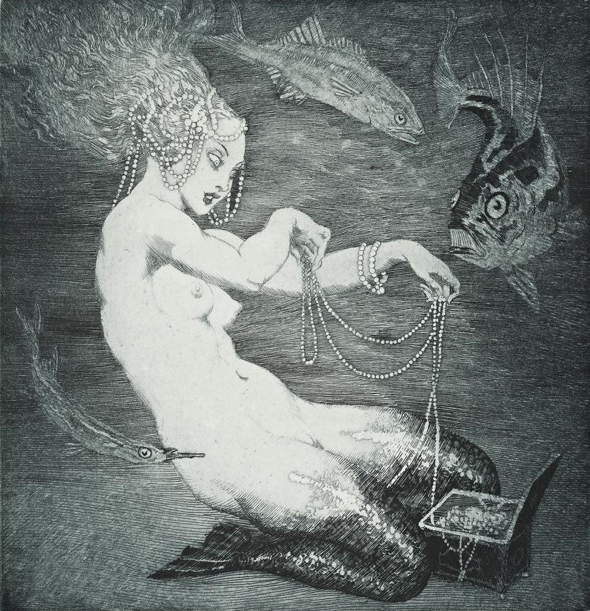 mudwerks:    Norman Lindsay    Treasure, 1925  